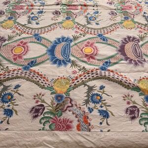 VTG 1978 Clarence House "Chinoiseries Fantastiques" – 3.1 Yd Hand Printed Italy